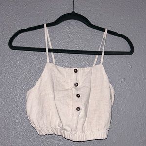 Size small beige top